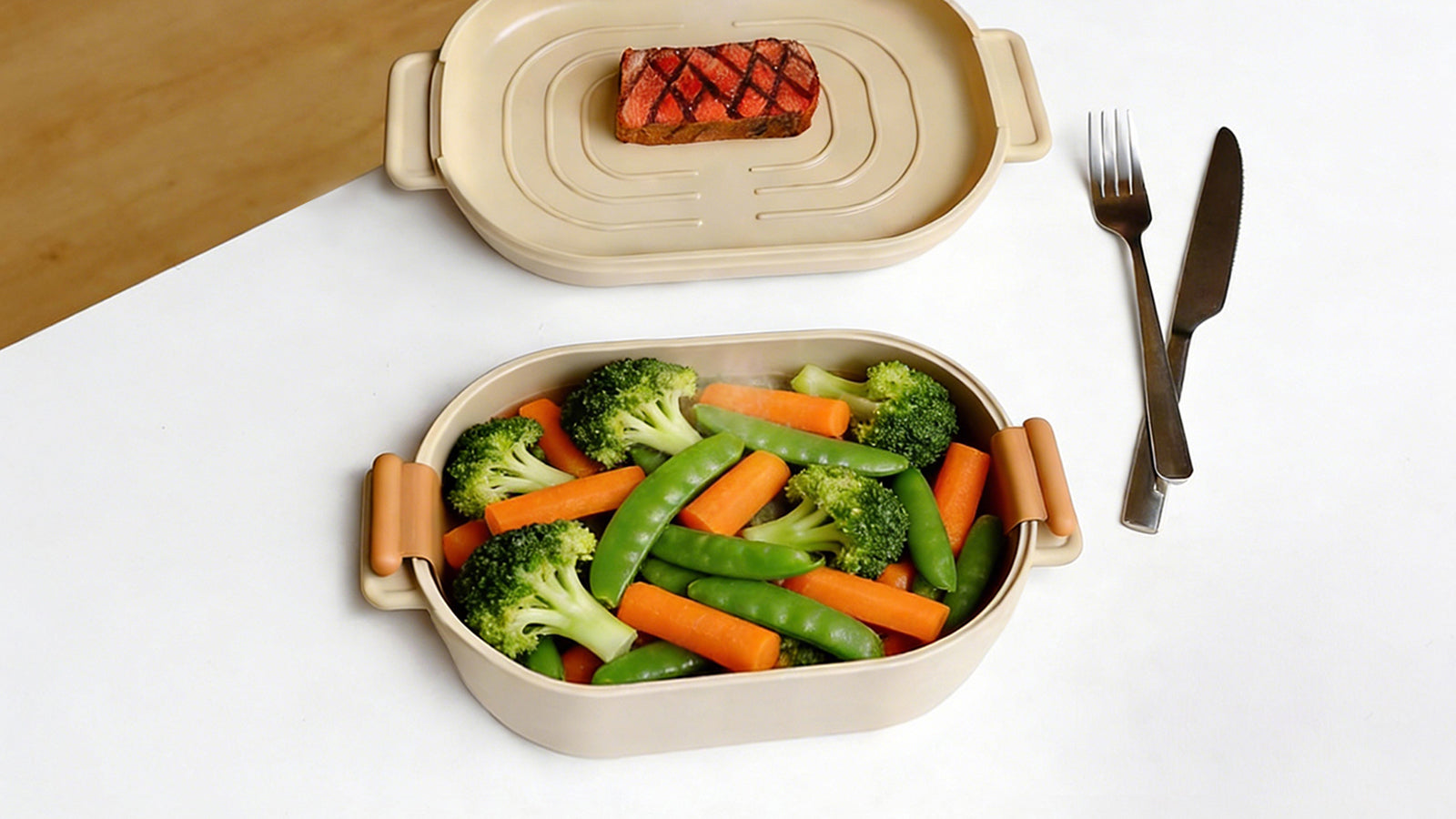 Microwave Steam-Cooked Veggies in Minutes