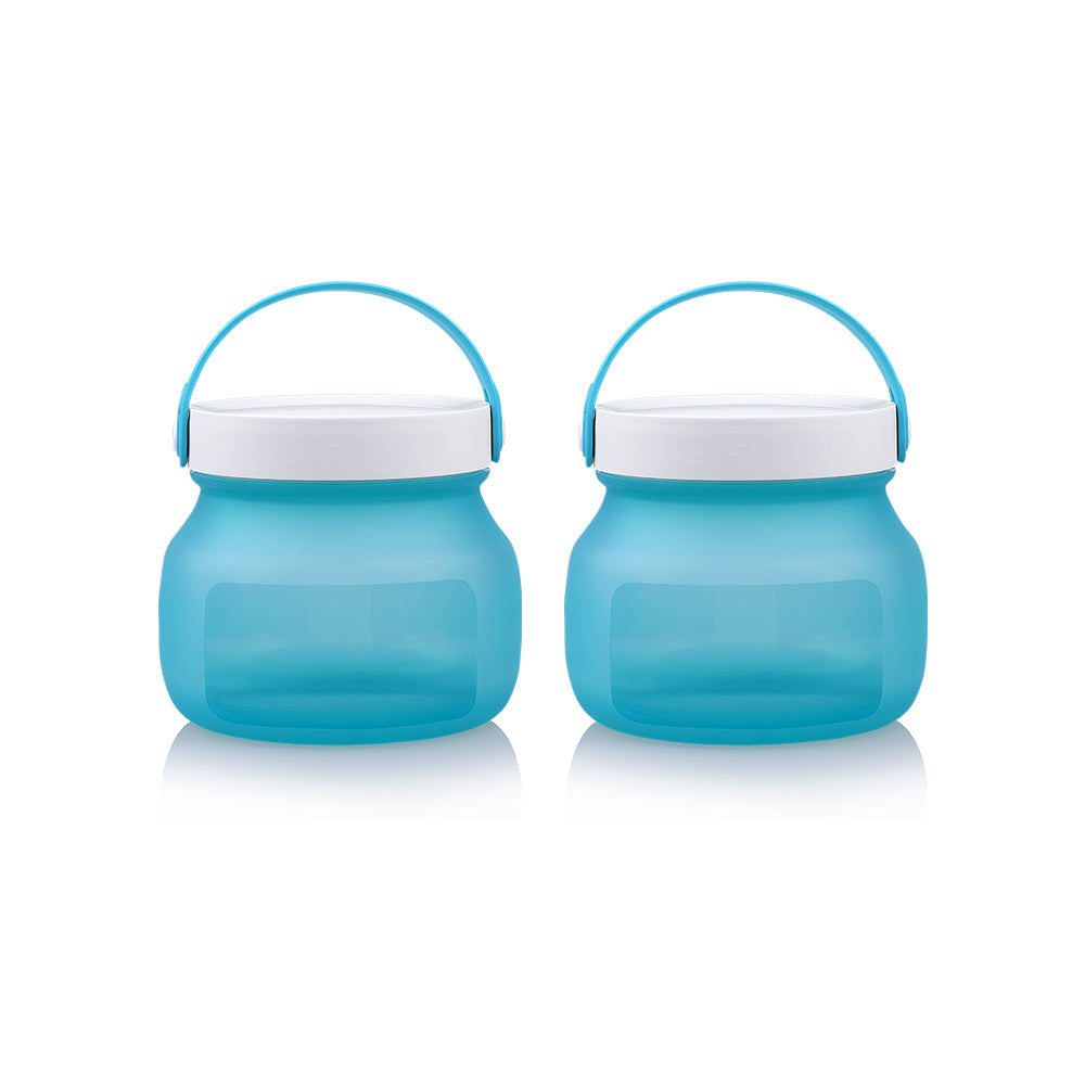 DeliOne Flexi Jar V2 flexible silicone jar with wide opening