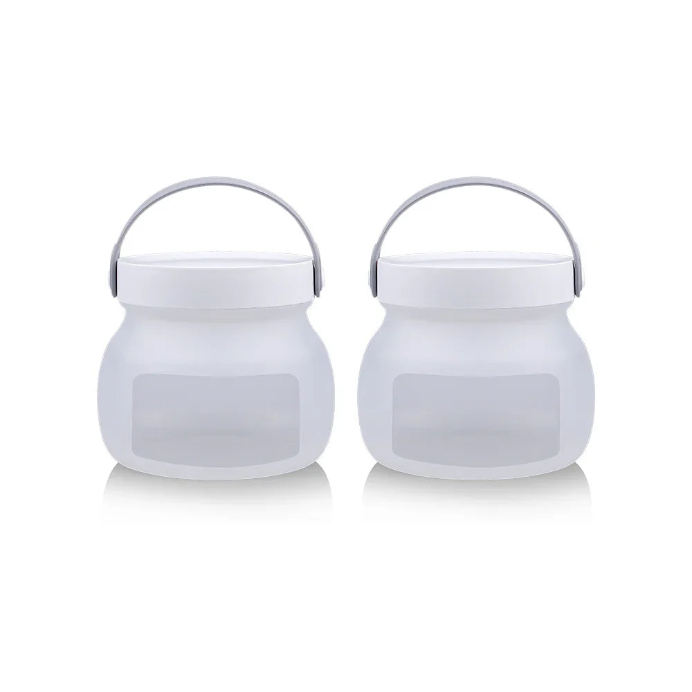 DeliOne Flexi Jar V2 flexible silicone jar with wide opening