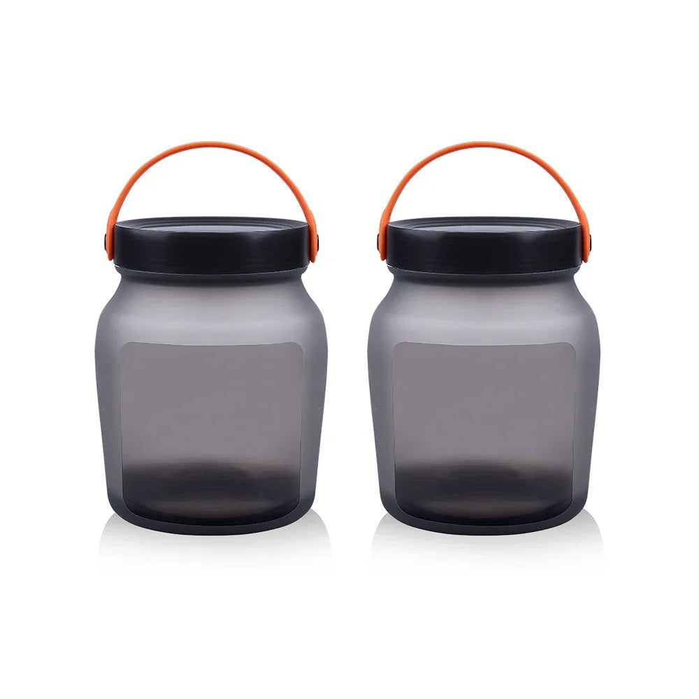 DeliOne Flexi Jar V2 flexible silicone jar with wide opening