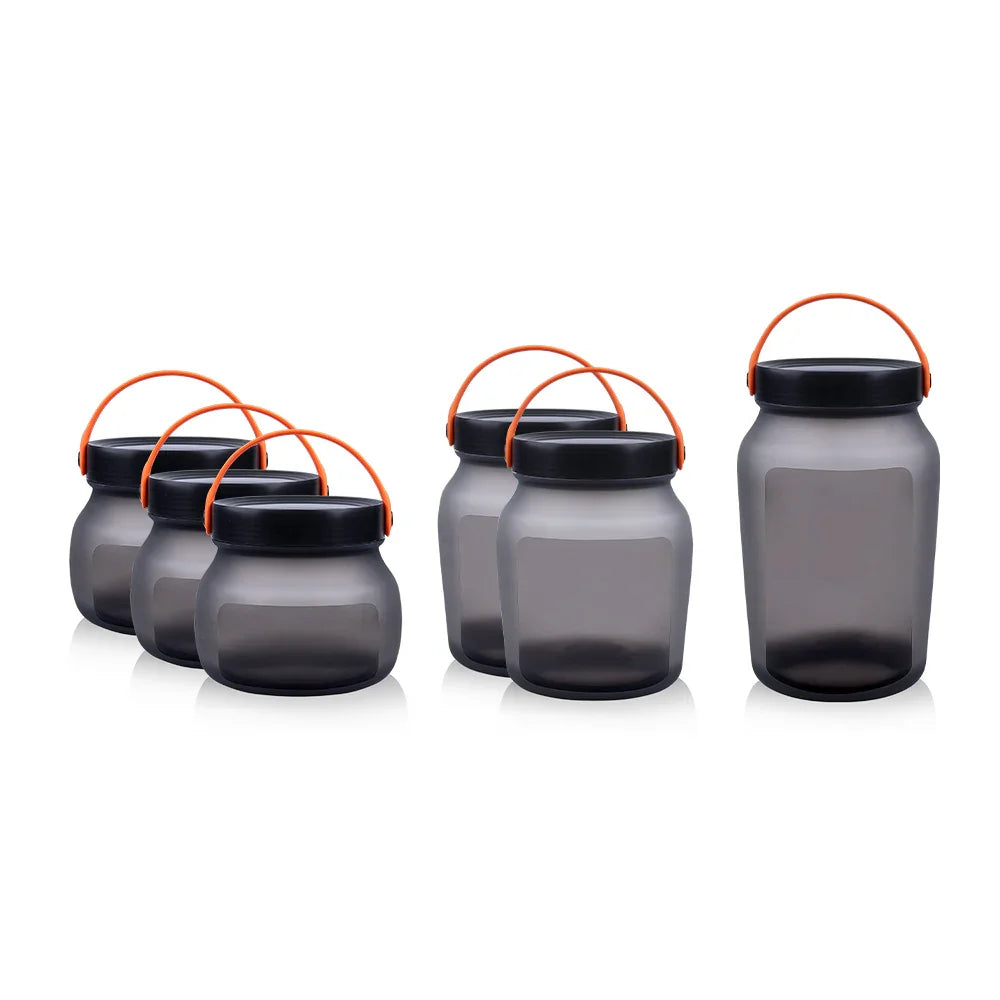 DeliOne Flexi Jar V2 flexible silicone jar with wide opening