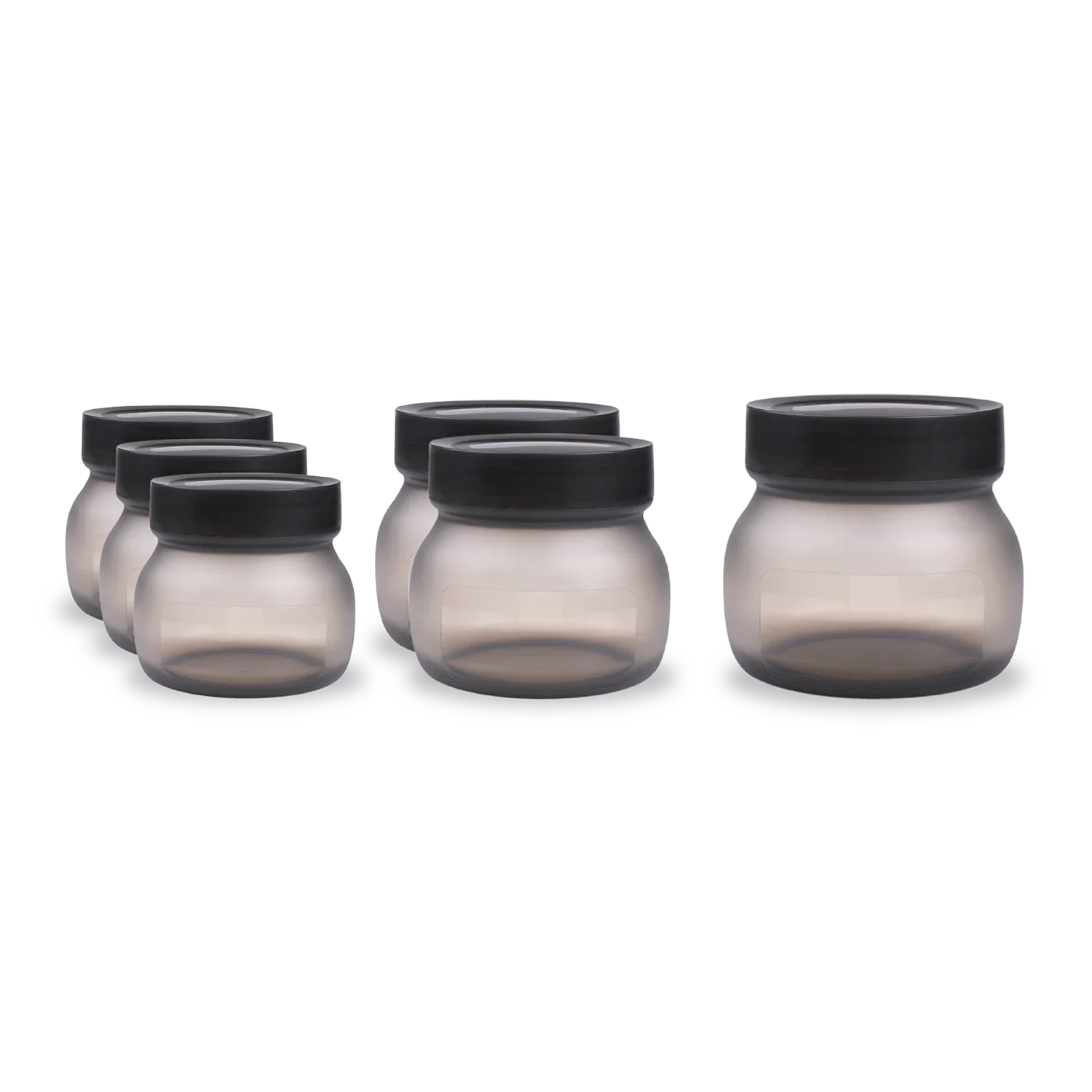 DeliOne Flexi Jar flexible silicone jar for food storage