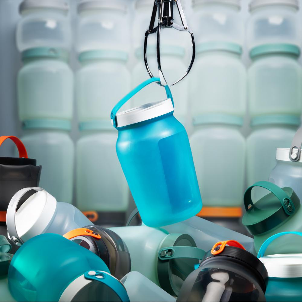 DeliOne Flexi Jar V2 flexible silicone jar with wide opening