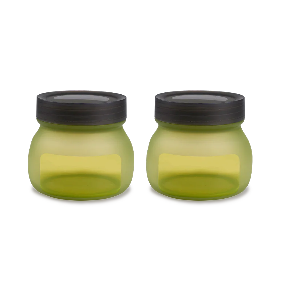 DeliOne Flexi Jar flexible silicone jar for food storage