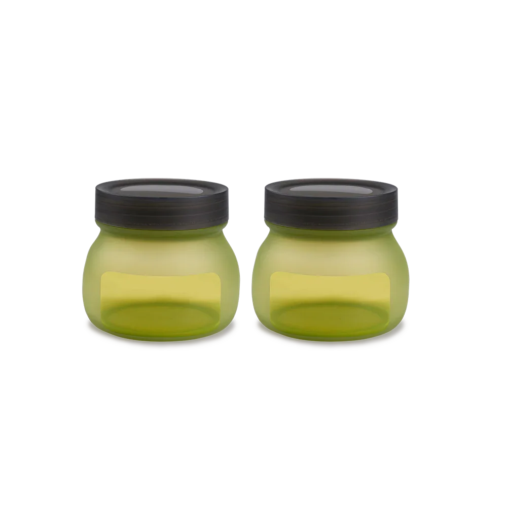 DeliOne Flexi Jar flexible silicone jar for food storage