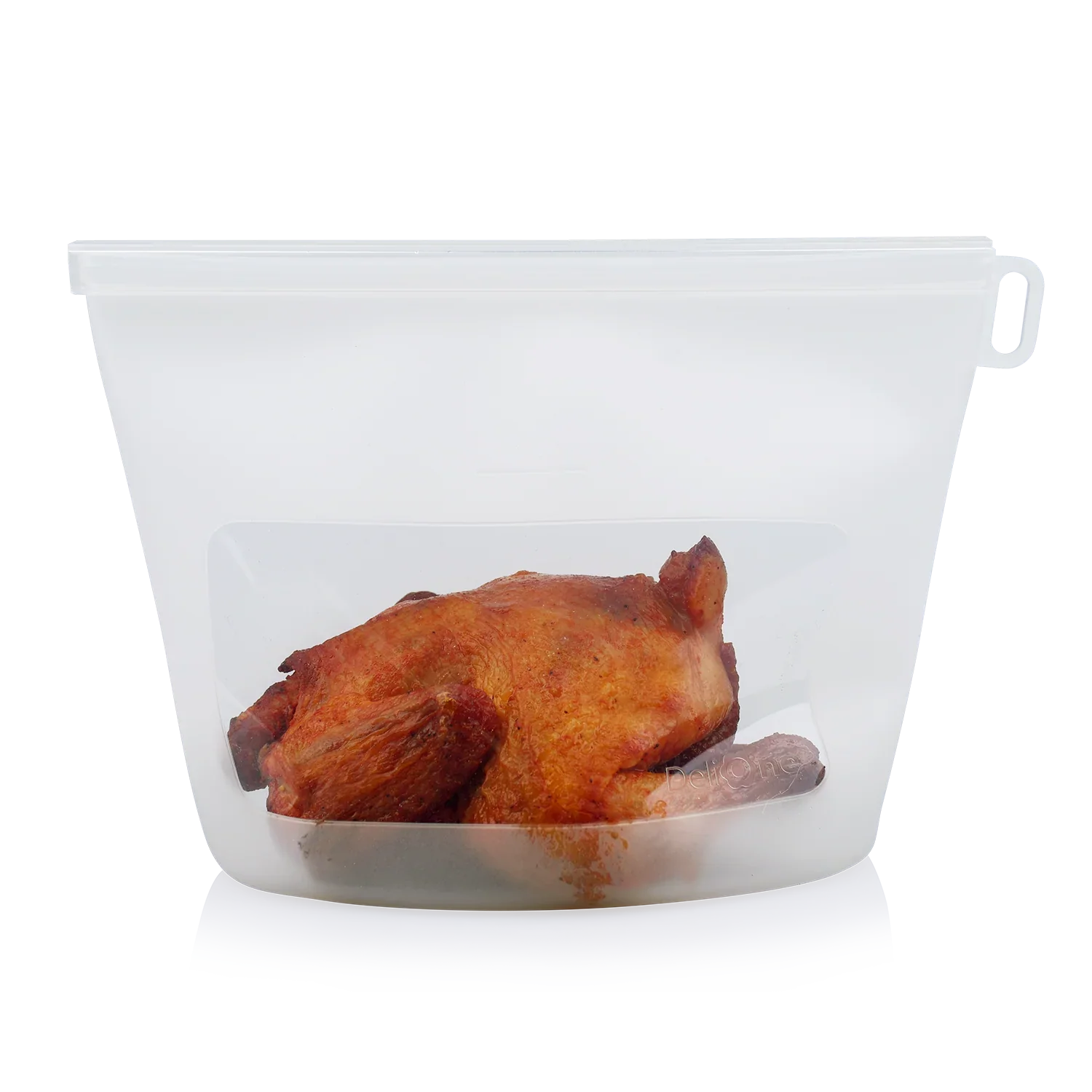 DeliOne Zip’n Fresh reusable silicone food bag in new color and size