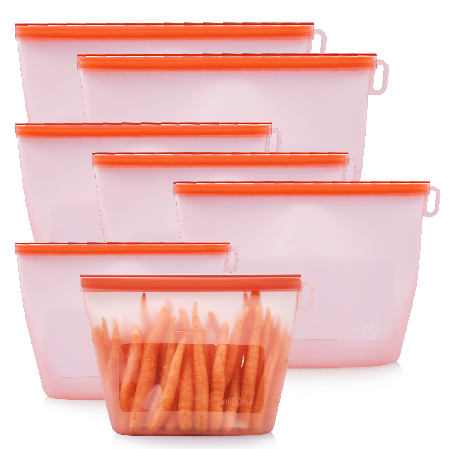 Silicone fridge storage bags sale