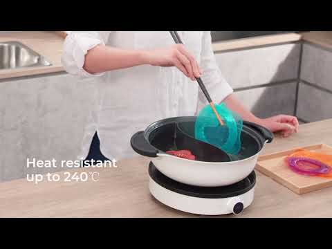 DeliOne Flex'n Fresh Stretch Lids - Heat Resistant video