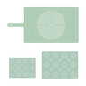 DeliOne nonstick silicone baking mat on oven tray