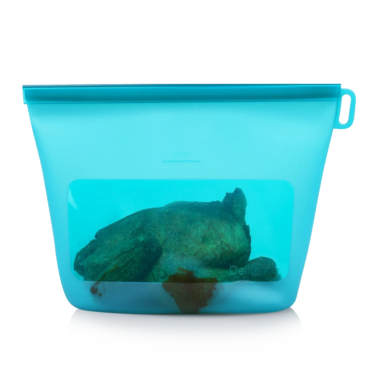 DeliOne Zip’n Fresh reusable silicone food bag in new color and size