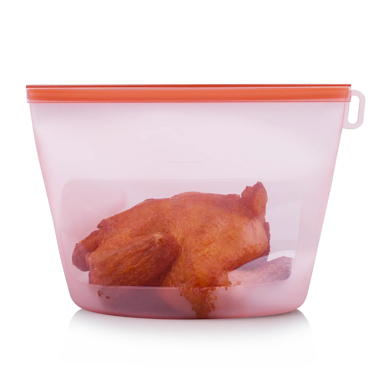 DeliOne Zip’n Fresh reusable silicone food bag in new color and size