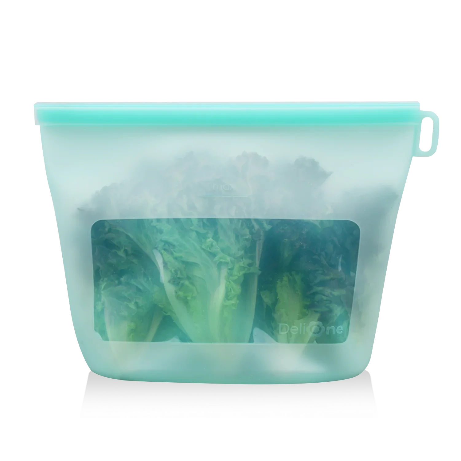DeliOne Zip’n Fresh reusable silicone food bag in new color and size